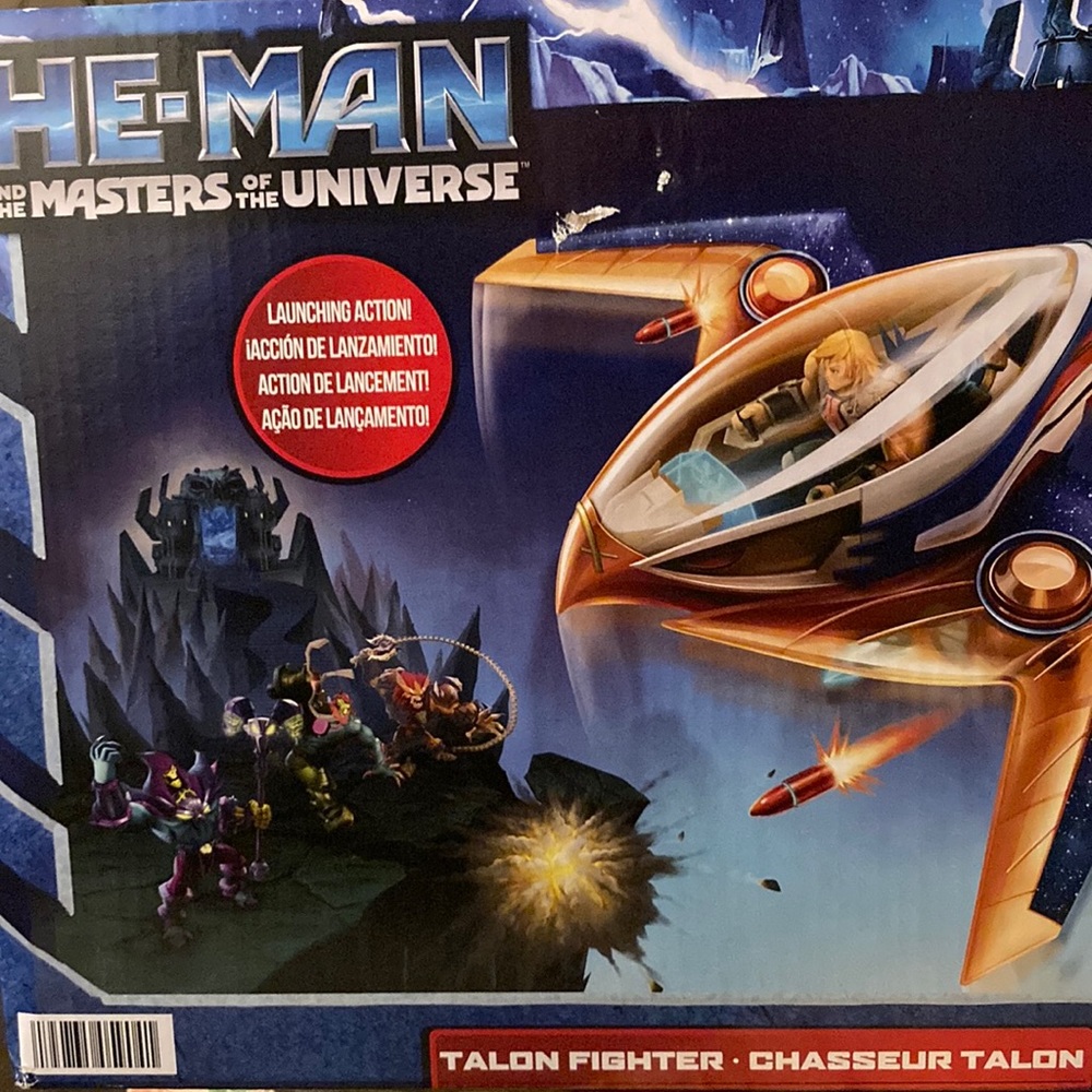 Mattel 2022 Netflix He Man MOTU Talon Fighter Vehicle Brand New in Box